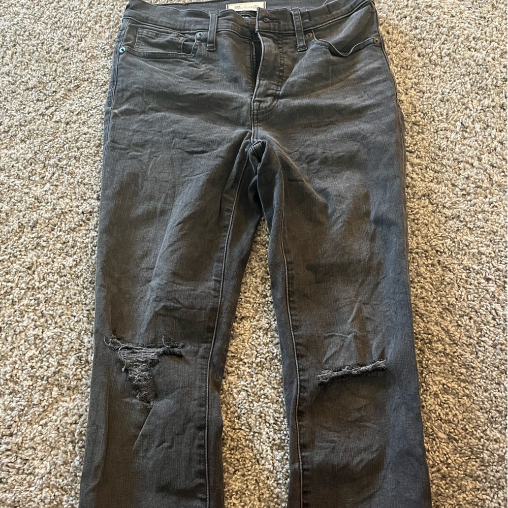 Madewell mid rise skinny jeans